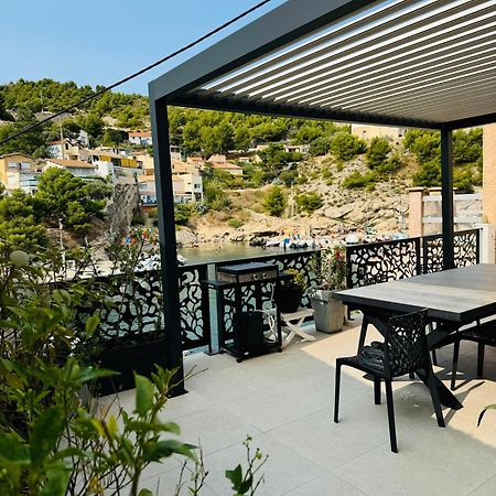Cabanon Vue Mer L Ilette Niolon Cote Bleue Le Rove Екстер'єр фото